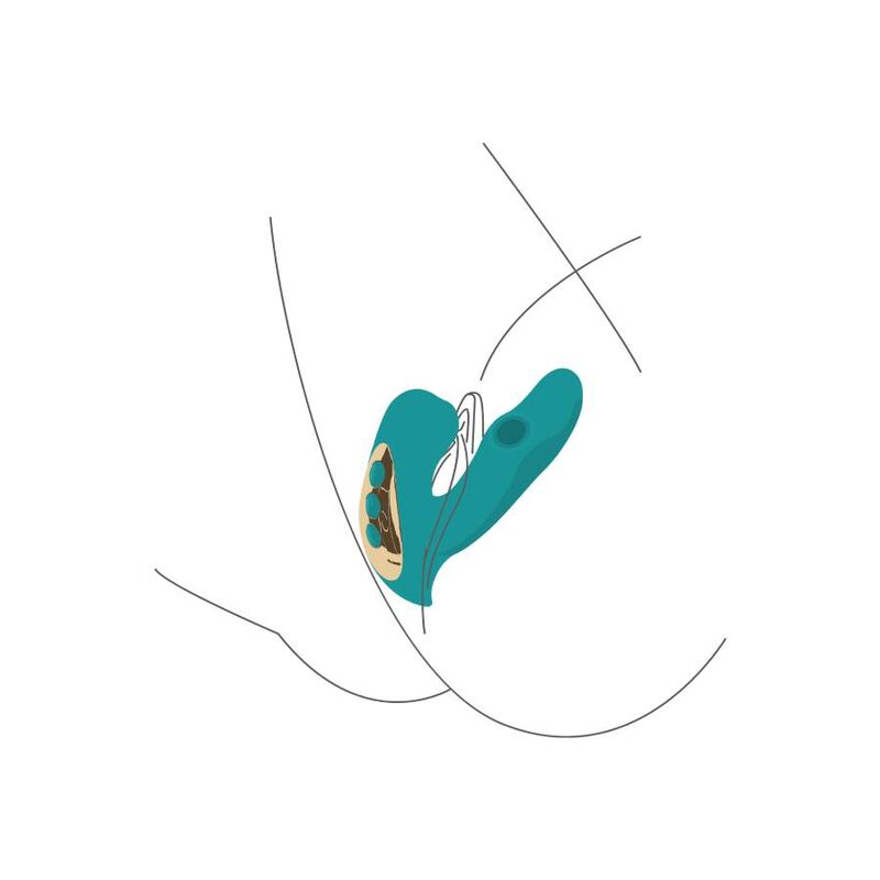 Stimulateur vibrant triple action Eternal Love — XOCOON