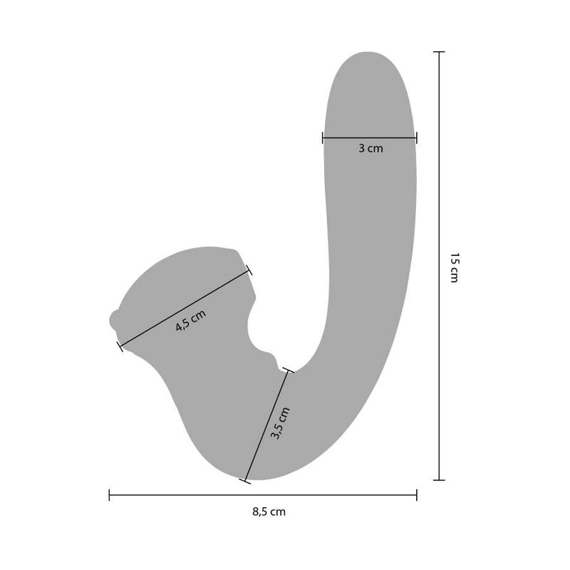 Vibromasseur double stimulation céleste — XOCOON