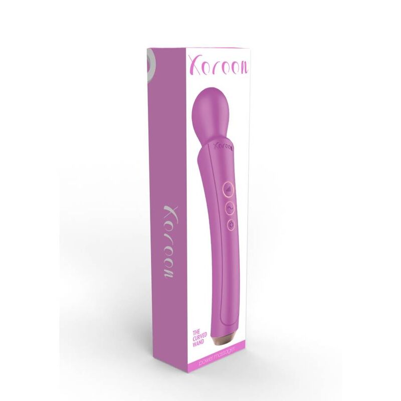 Baguette courbe massage vibrant fuchsia — XOCOON
