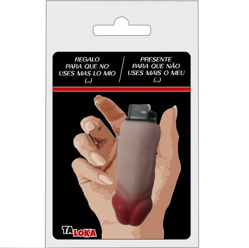 Briquet original en forme de pénis couleur champagne — TALOKA