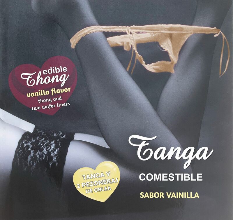 String gourmand et coussinets de mamelon saveur vanille — HOTFLOWERS