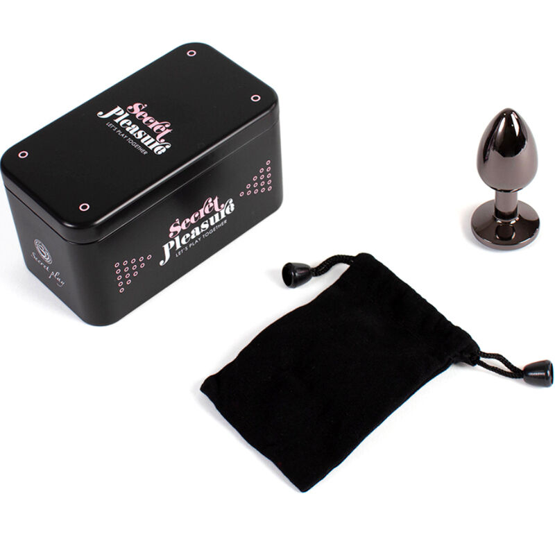 Plug anal gunmetal petit format — SECRETPLAY TOYS