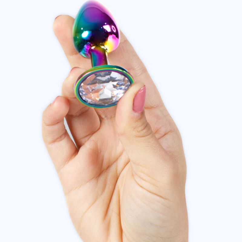 Plug anal en métal arc-en-ciel — SECRETPLAY TOYS