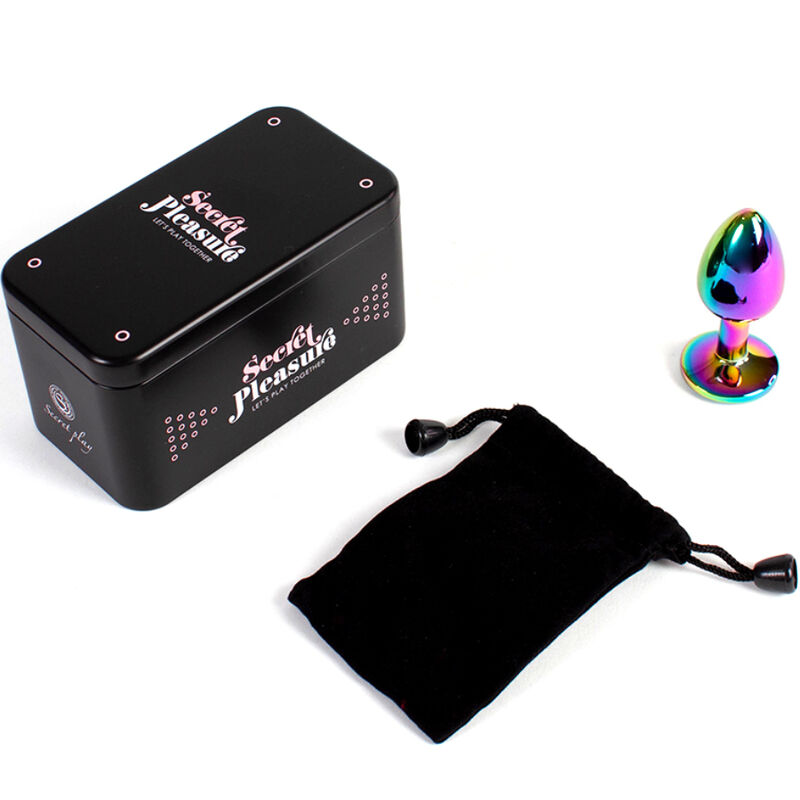Plug anal en métal arc-en-ciel — SECRETPLAY TOYS