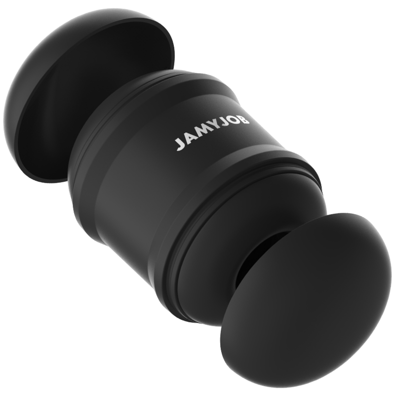 Masturbateur vibrant noir compact — JAMYJOB