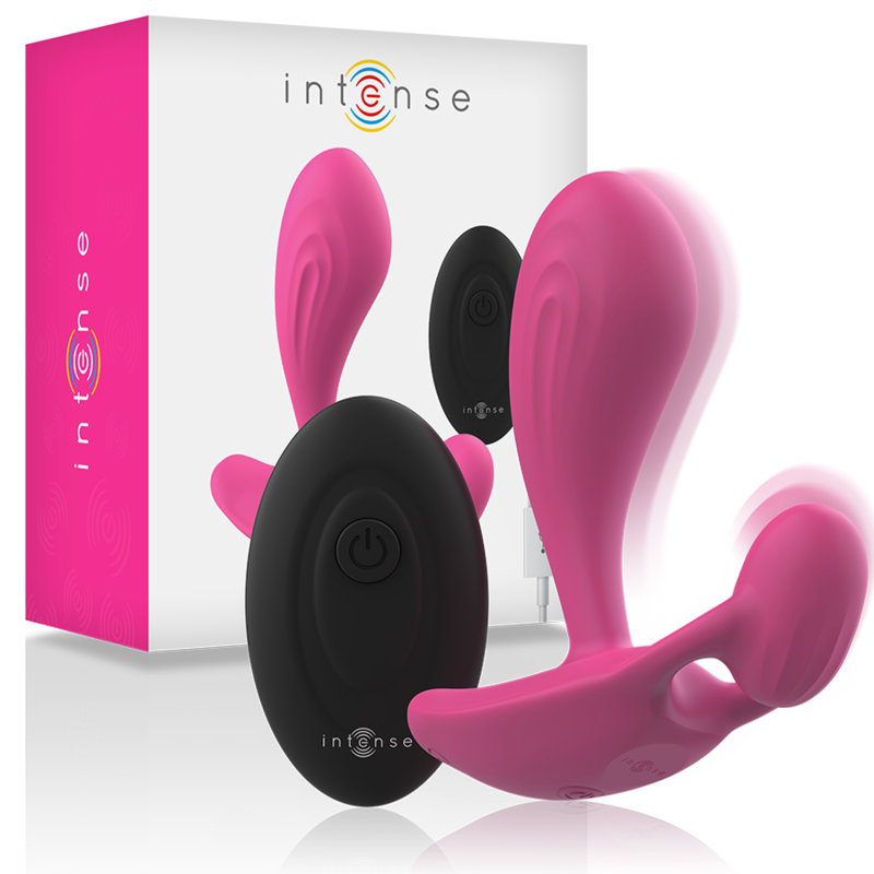 Plug anal vibrant télécommandé rose — INTENSE ANAL TOYS