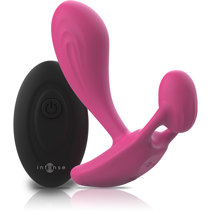 Plug anal vibrant télécommandé rose — INTENSE ANAL TOYS