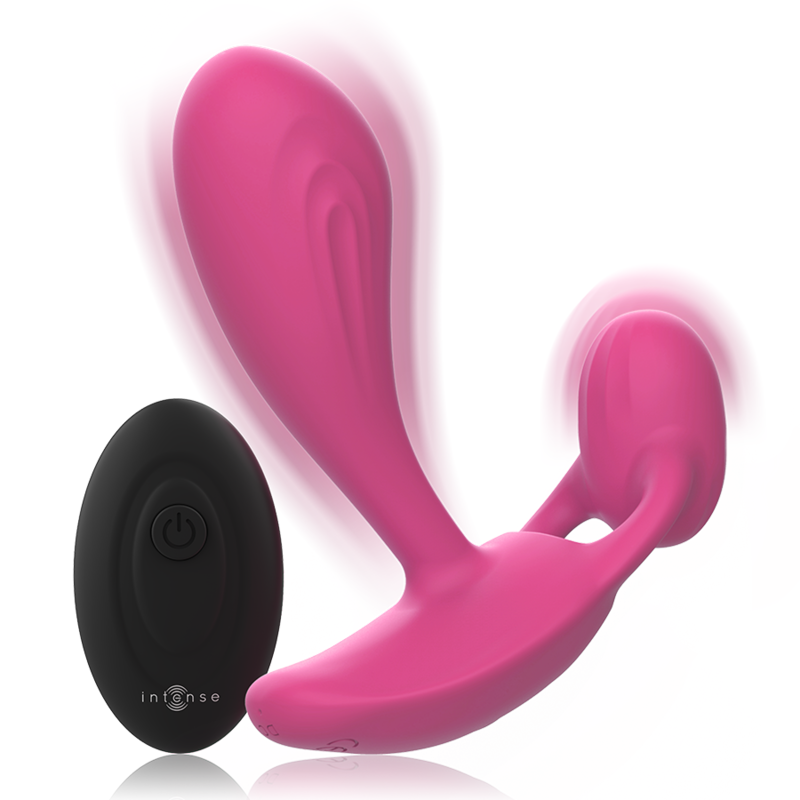 Plug anal vibrant télécommandé rose — INTENSE ANAL TOYS