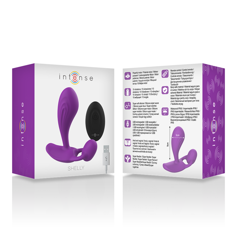Plug anal vibrant télécommandé — INTENSE ANAL TOYS