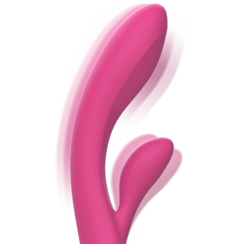 Vibromasseur lapin double stimulation silicone liquide — INTENSE HIGH TECH