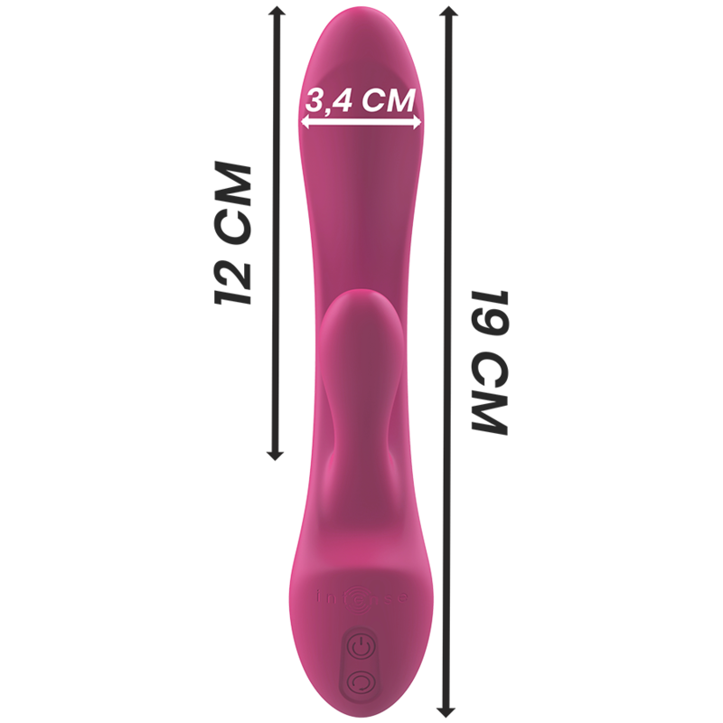 Vibromasseur lapin double stimulation silicone liquide — INTENSE HIGH TECH