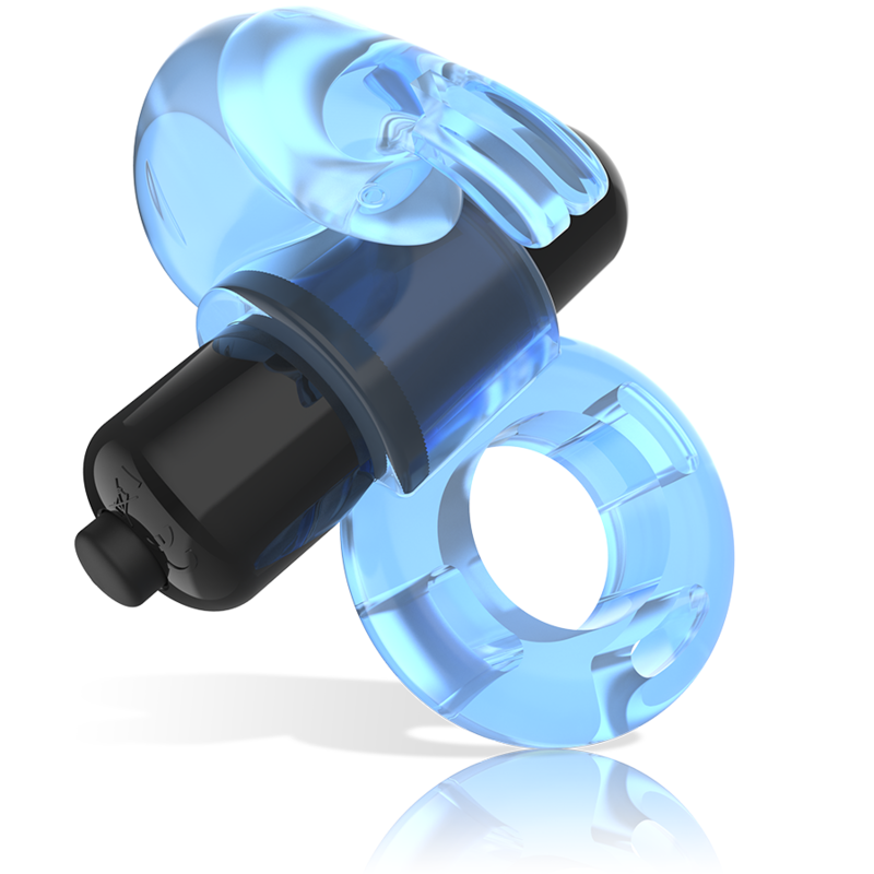 Anneau vibrant lapin bleu — INTENSE FOR HIM