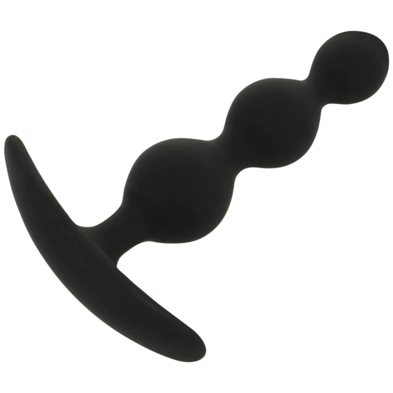 Chaîne à billes anale Rupert 10 cm — BLACK&SILVER