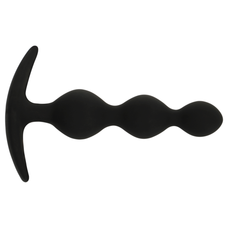Chaîne à billes anale Rupert 10 cm — BLACK&SILVER