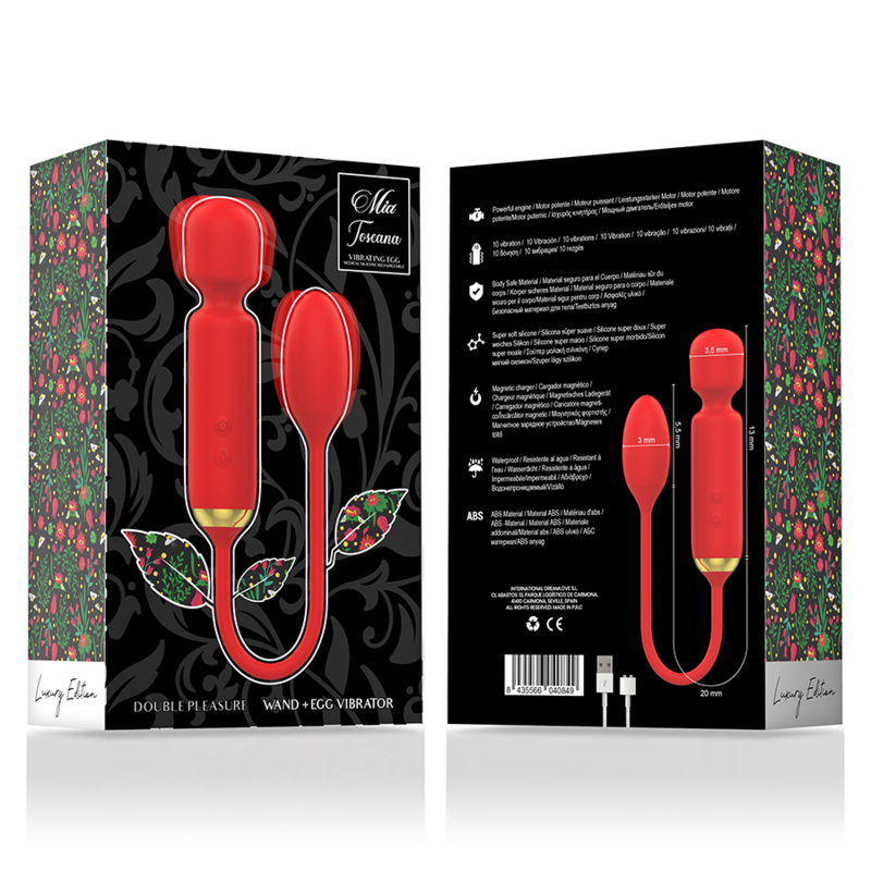Coffret double plaisir : masseur vibrant et œuf stimulant — MIA