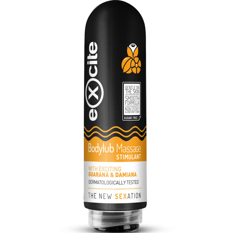 Gel de massage aphrodisiaque Guarana & Damiana — EXCITE