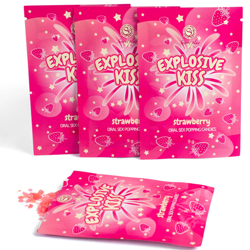 Bonbons explosifs à la fraise — SECRETPLAY COSMETIC