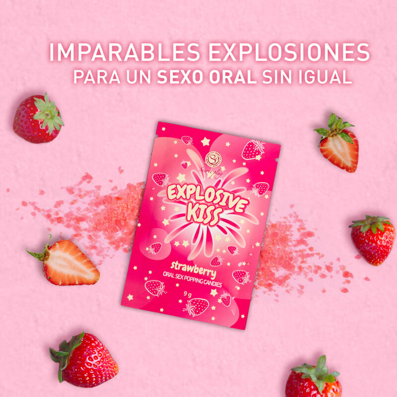 Bonbons explosifs à la fraise — SECRETPLAY COSMETIC