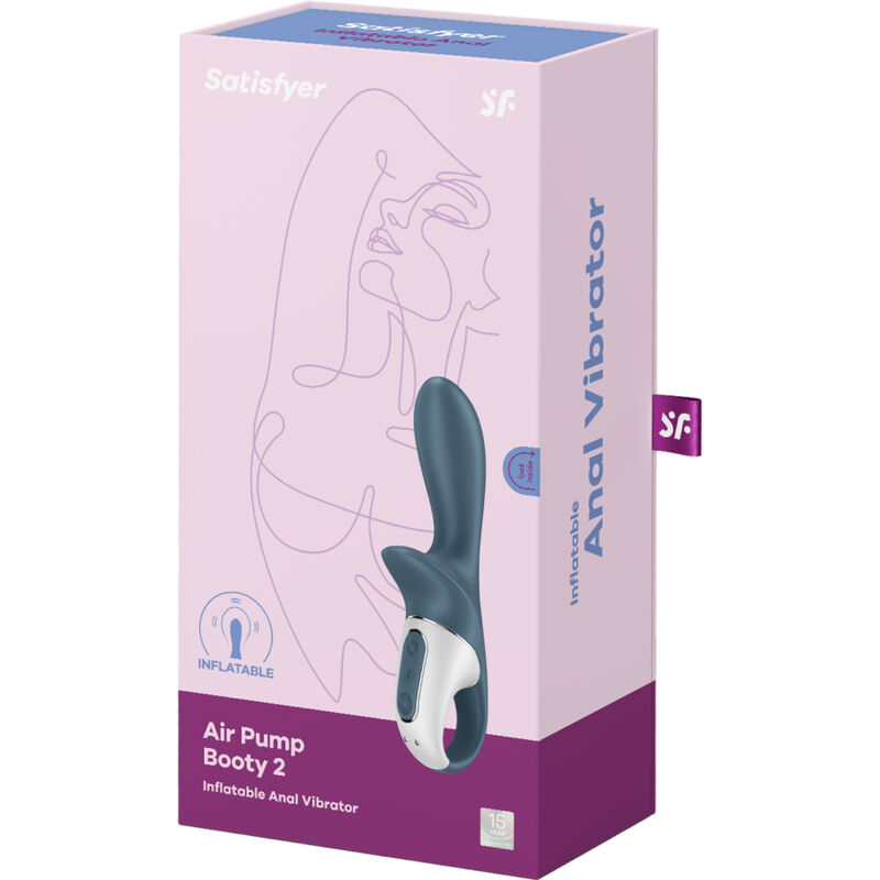 Pompe air gonflable vibrante Booty 2 — SATISFYER VIBRATOR
