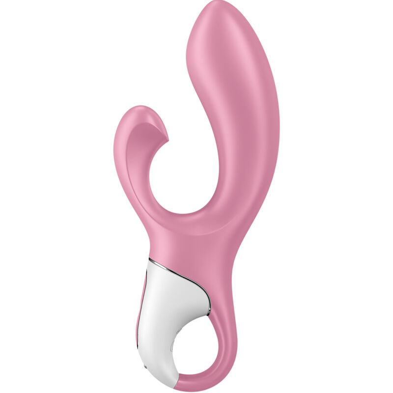 Vibromasseur rabbit gonflable double stimulation rose — SATISFYER VIBRATOR