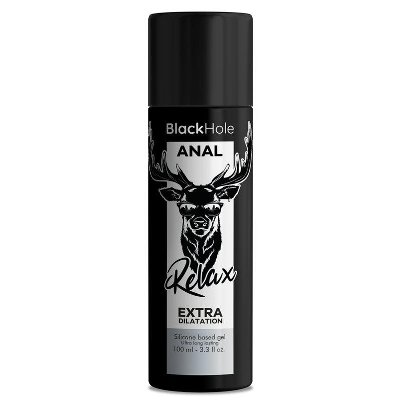 Gel dilatateur anal relaxant au silicone — BLACK HOLE