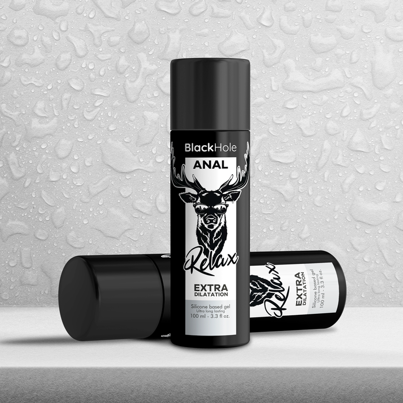 Gel dilatateur anal relaxant au silicone — BLACK HOLE