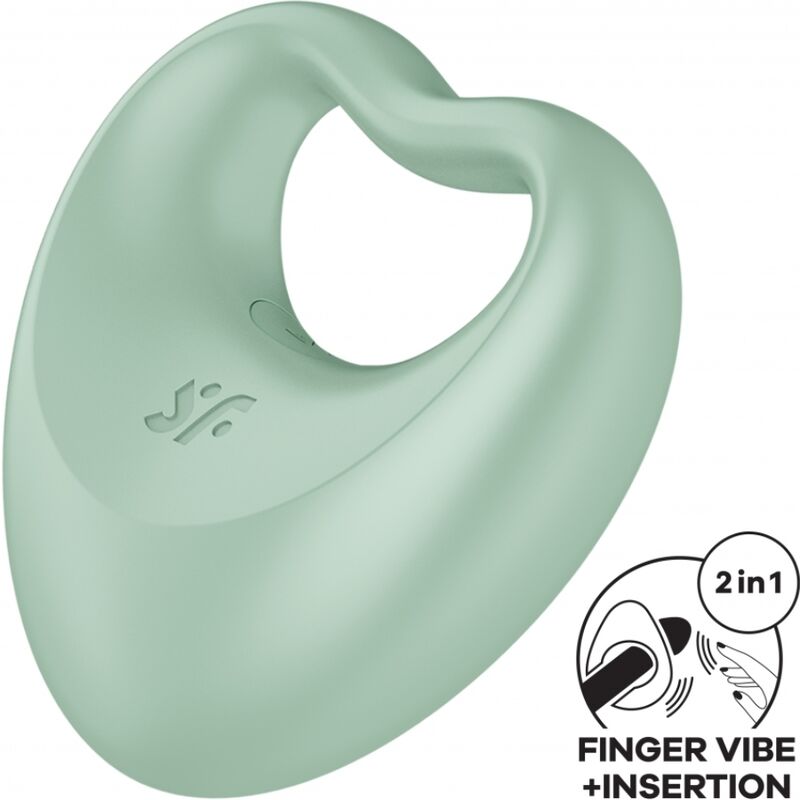 Anneau vibrant et stimulateur digital duo — SATISFYER VIBRATOR