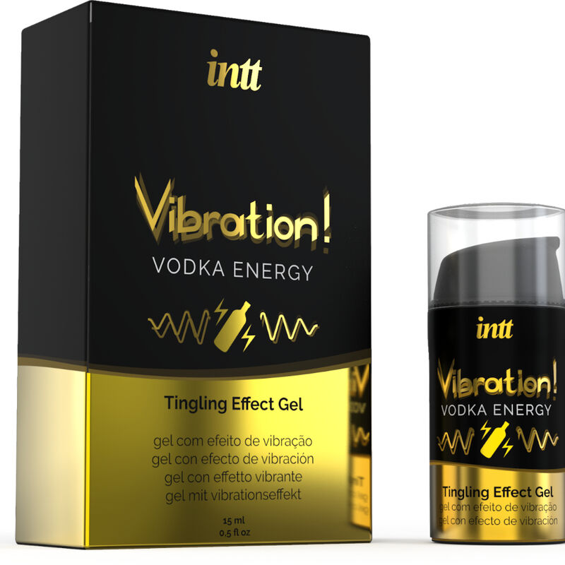 Gel stimulant vibrant à la vodka — INTT UNISEX AROUSAL GEL