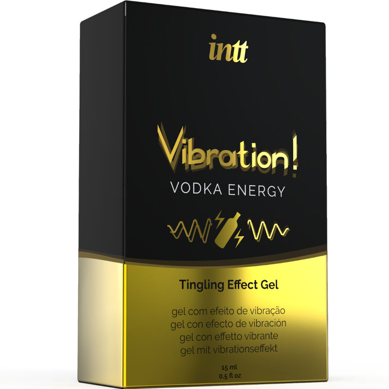 Gel stimulant vibrant à la vodka — INTT UNISEX AROUSAL GEL