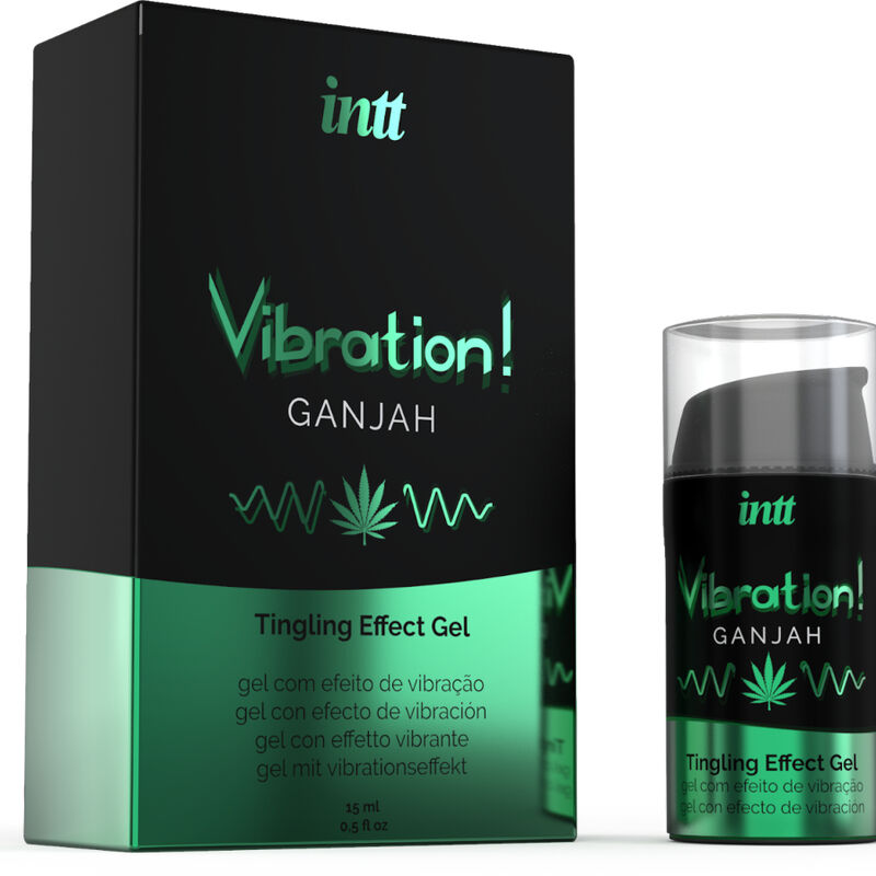 Gel stimulant intime vibrant au cannabis — INTT UNISEX AROUSAL GEL