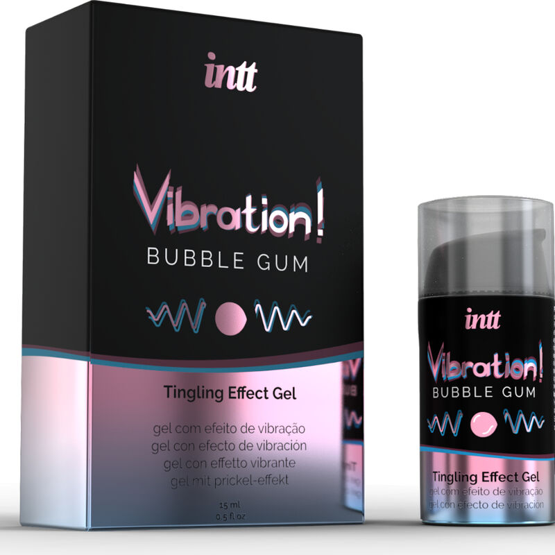 Gel stimulant intime vibrant saveur bubble-gum 15 ml — INTT UNISEX AROUSAL GEL
