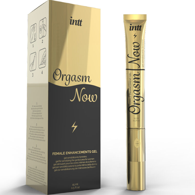 Gel stimulant intense à applicateur vibrant — INTT LUBRICANTS