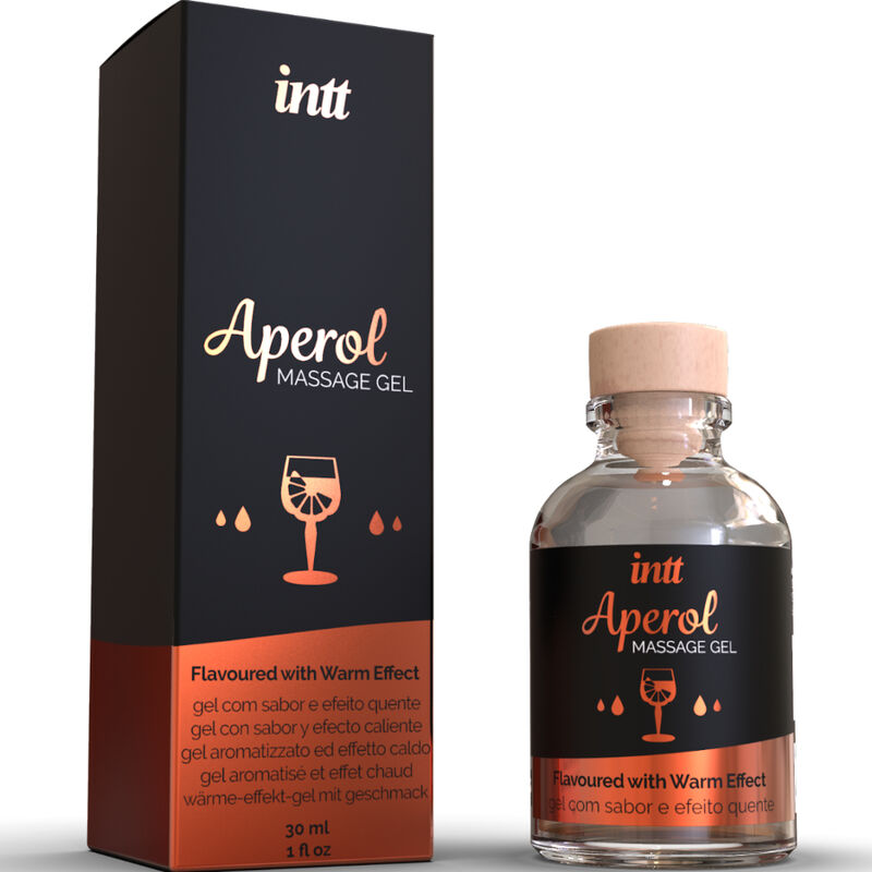Aperol-Massagegel mit intensiver Wärmewirkung — INTT MASSAGE & ORAL SEX