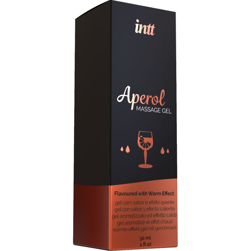 Aperol-Massagegel mit intensiver Wärmewirkung — INTT MASSAGE & ORAL SEX