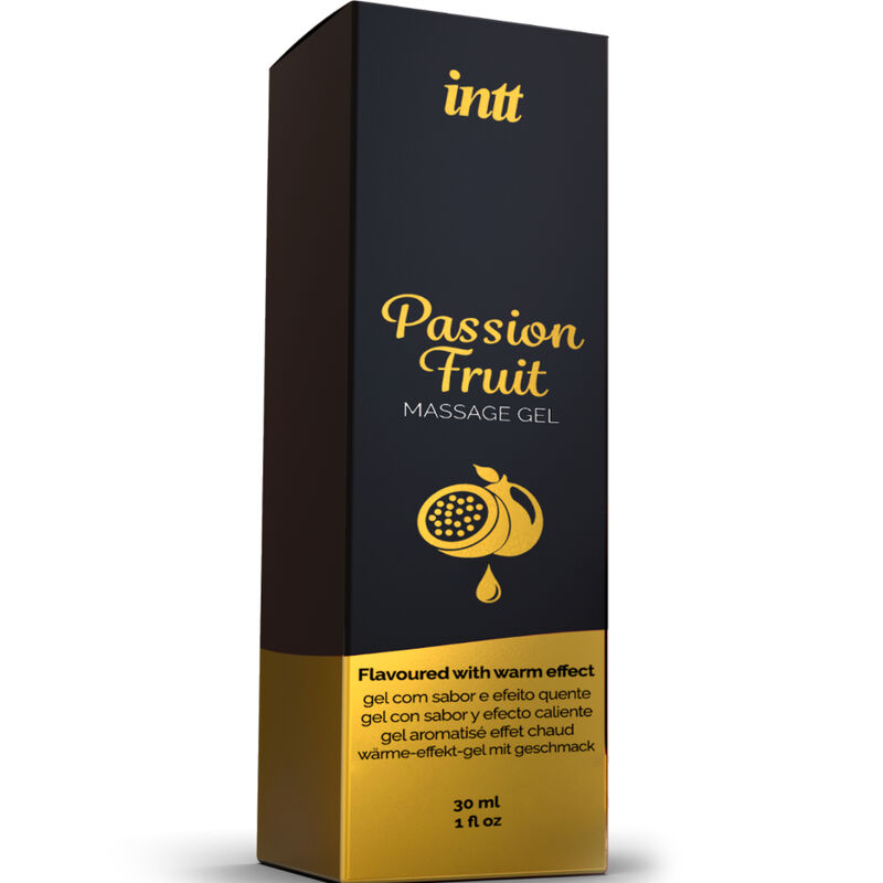 Gel de masaje caliente sabor maracuyá — INTT MASSAGE & ORAL SEX