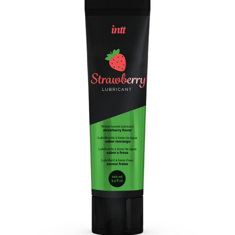 Lubrifiant intime à base d'eau saveur fraise — INTT LUBRICANTS