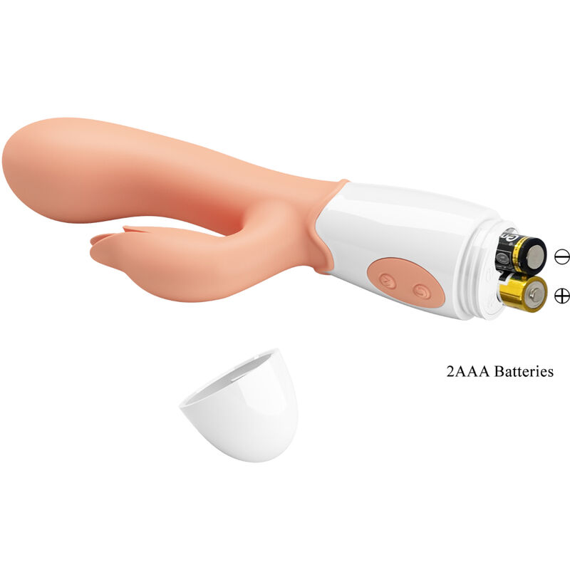 Vibrateur double stimulation avec stimulateur floral — PRETTY LOVE