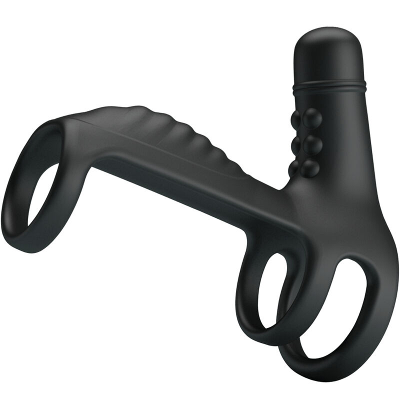 Manchon d'extension vibrant en silicone — PRETTY LOVE MALE