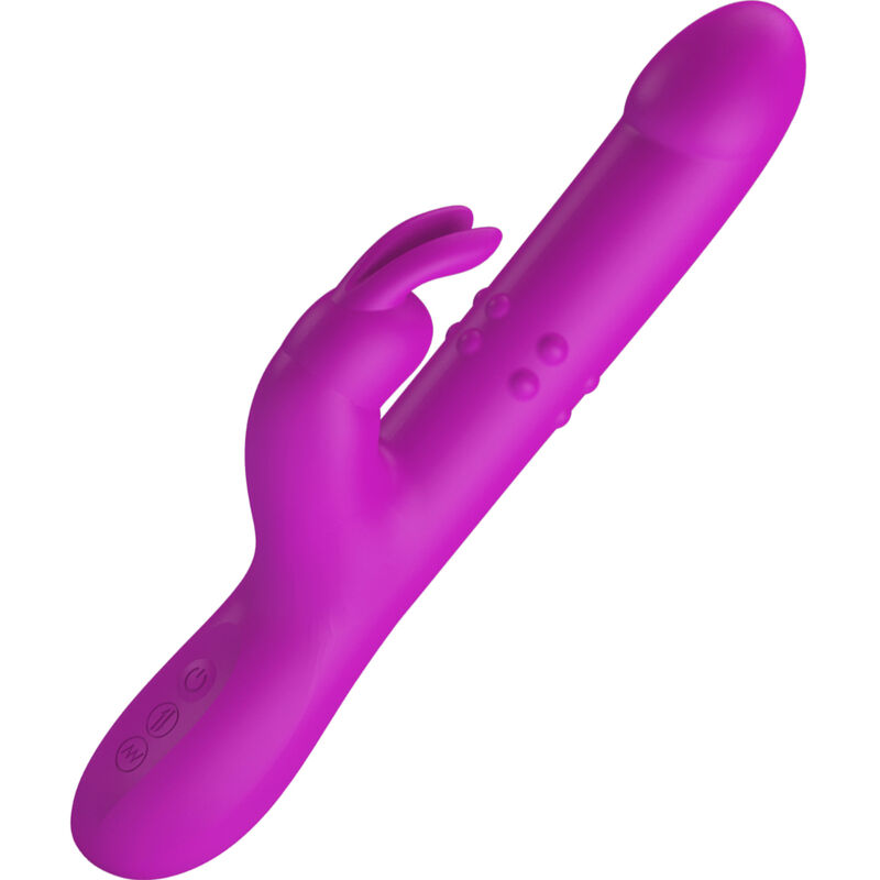 Vibromasseur lapin rotatif vibrant — PRETTY LOVE