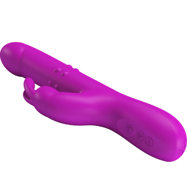 Vibromasseur lapin rotatif vibrant — PRETTY LOVE