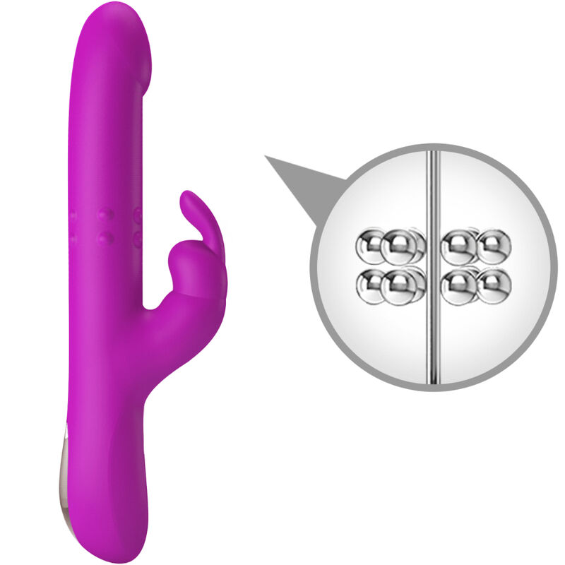 Vibromasseur lapin rotatif vibrant — PRETTY LOVE