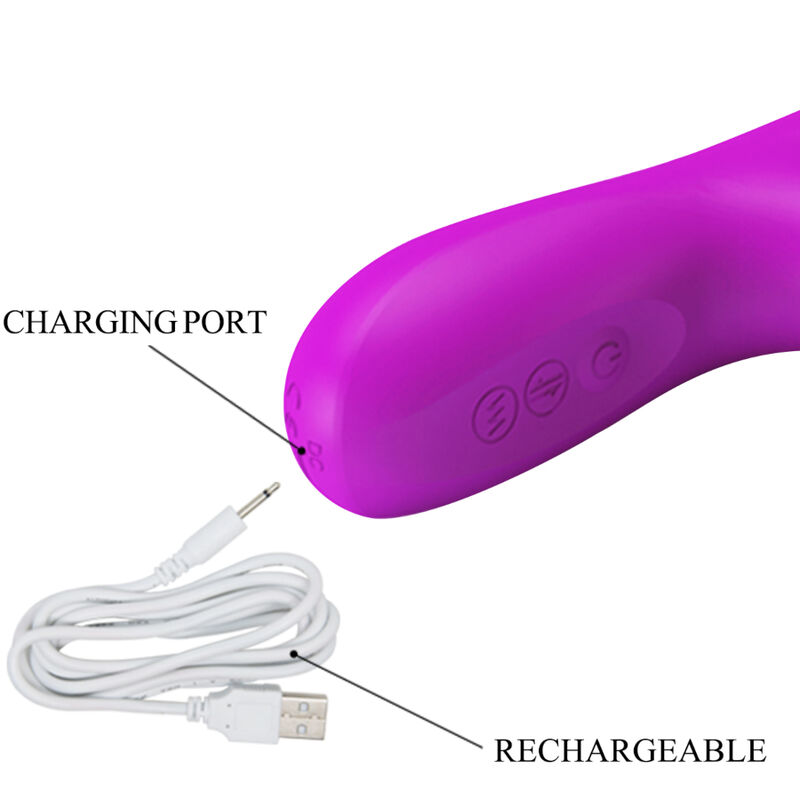 Vibromasseur lapin rotatif vibrant — PRETTY LOVE