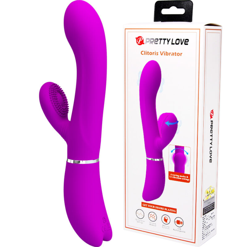 Vibrateur clitoridien double stimulation — PRETTY LOVE