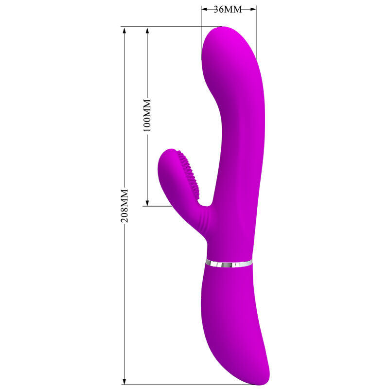 Vibrateur clitoridien double stimulation — PRETTY LOVE