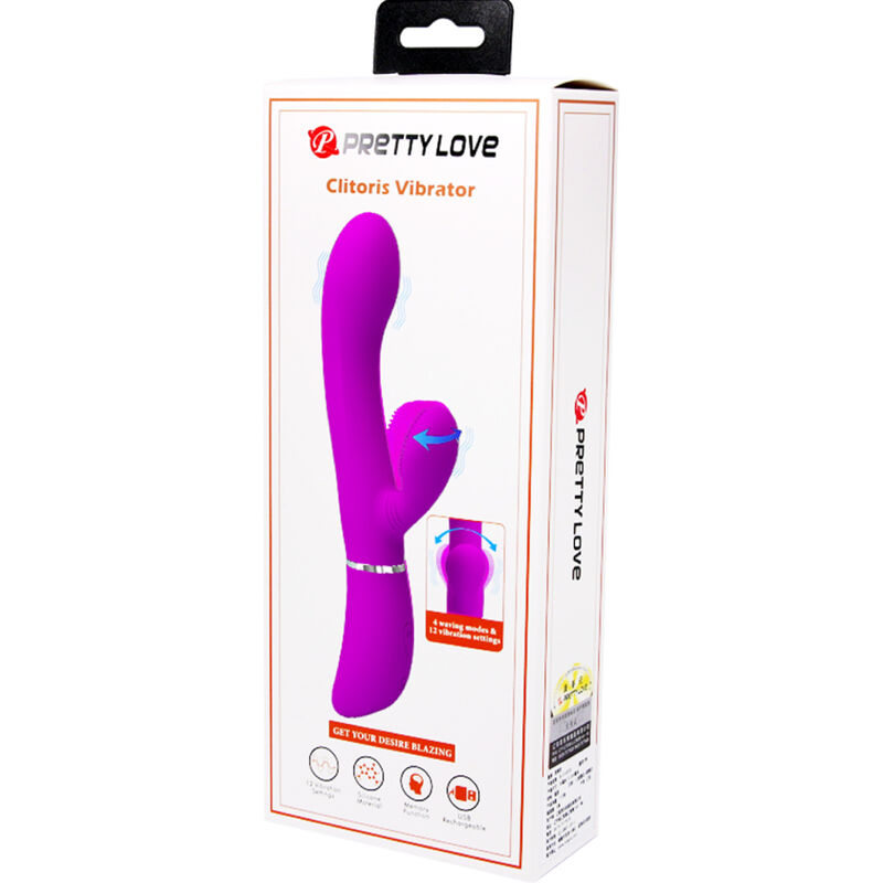 Vibrateur clitoridien double stimulation — PRETTY LOVE