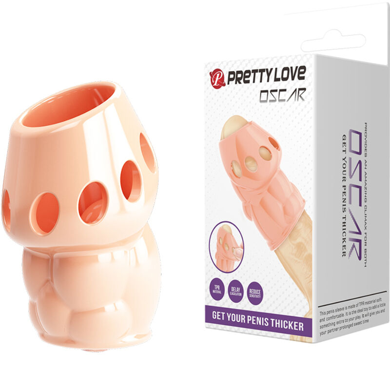 Manchon pénien gainant et épaississant — PRETTY LOVE MALE