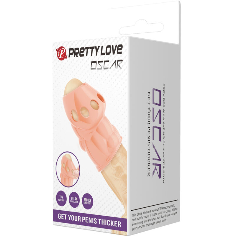Manchon pénien gainant et épaississant — PRETTY LOVE MALE