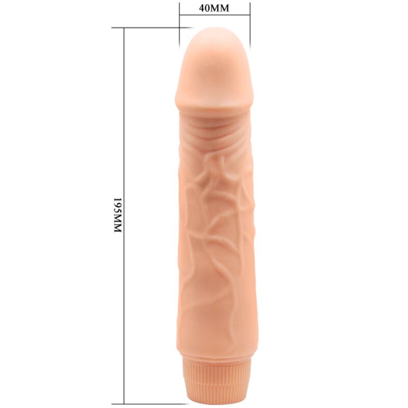 Vibrateur réaliste vibrant Barbara 20 cm — BAILE VIBRATORS