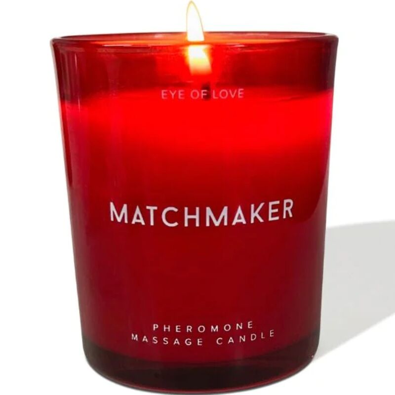 Bougie de massage aphrodisiaque 3-en-1 aux phéromones — EYE OF LOVE
