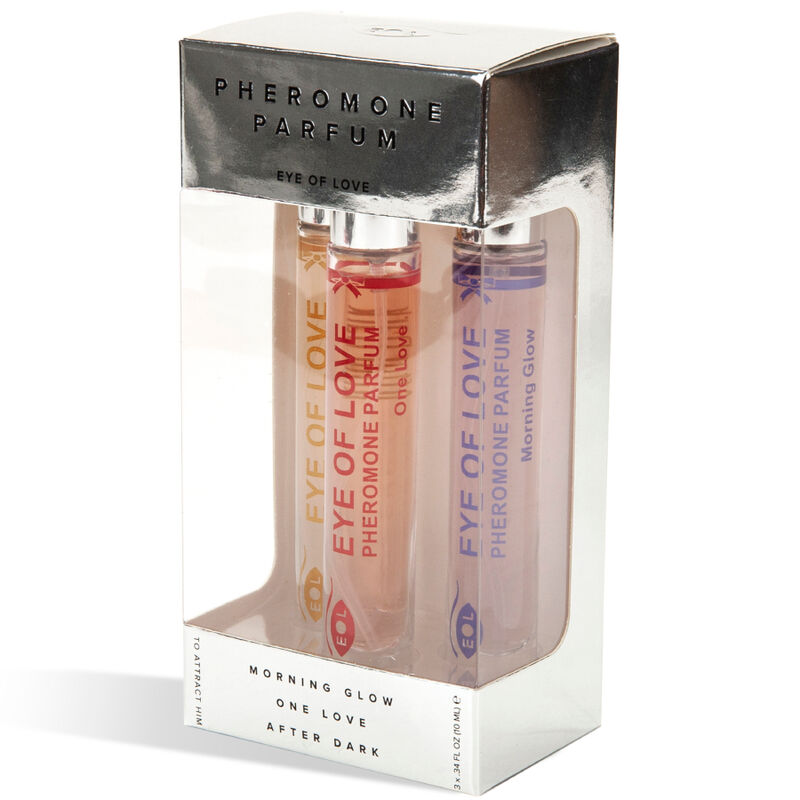 Set di tre fragranze con feromoni — EYE OF LOVE